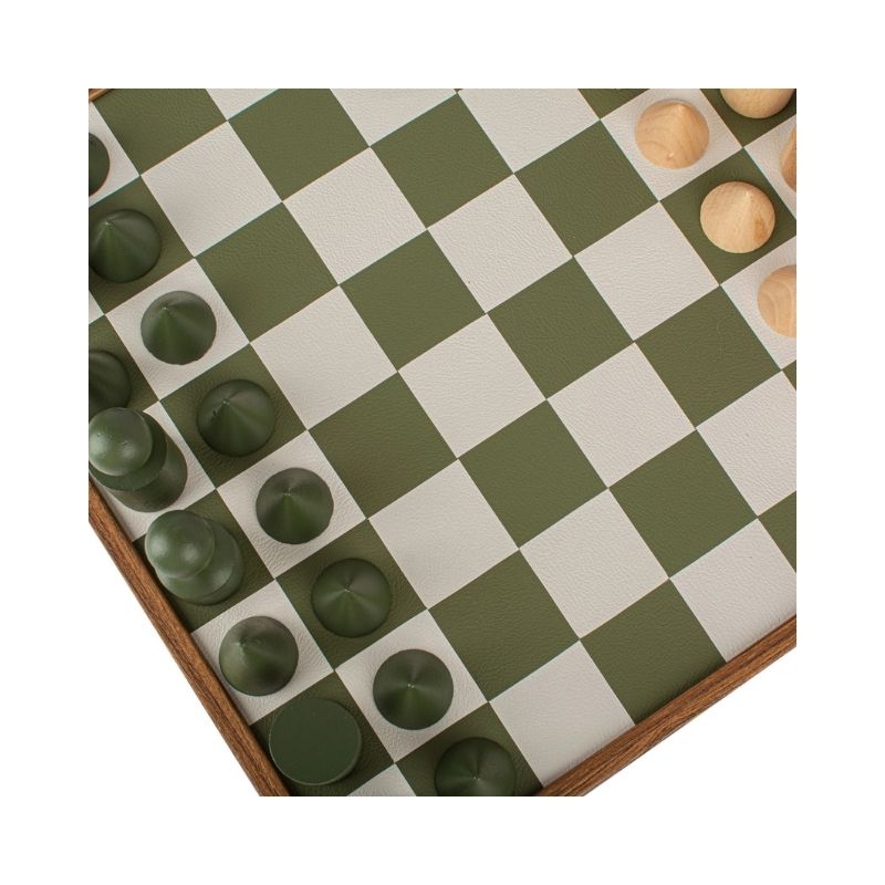 Manopoulos Bauhaus Style Chess Set