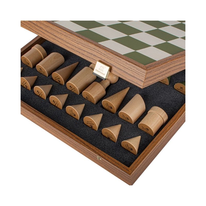 Manopoulos Bauhaus Style Chess Set