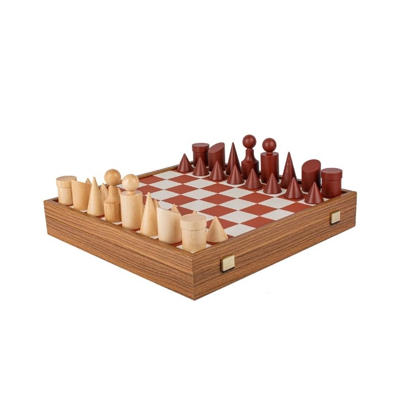 Manopoulos Bauhaus Style Chess Set