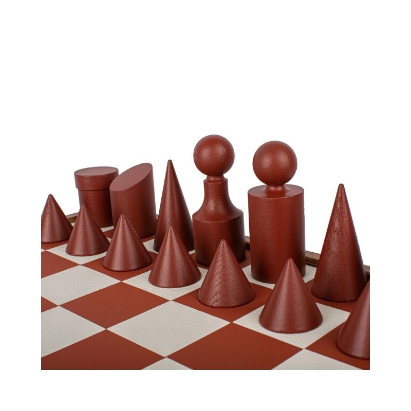 Manopoulos Bauhaus Style Chess Set