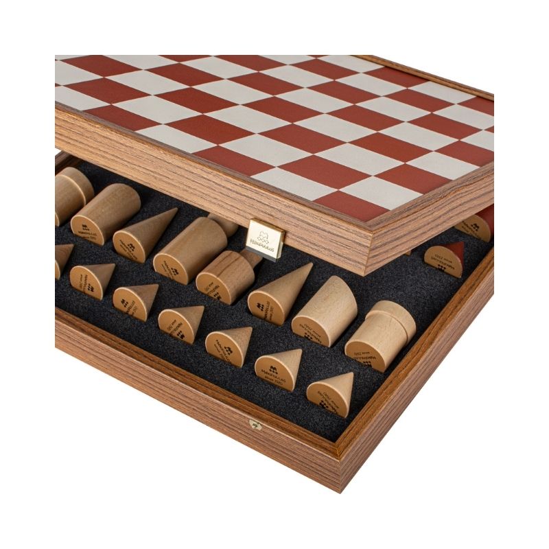 Manopoulos Bauhaus Style Chess Set