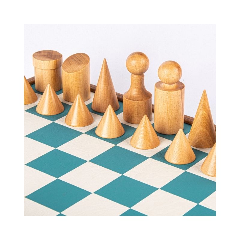 Manopoulos Bauhaus Style Chess Set
