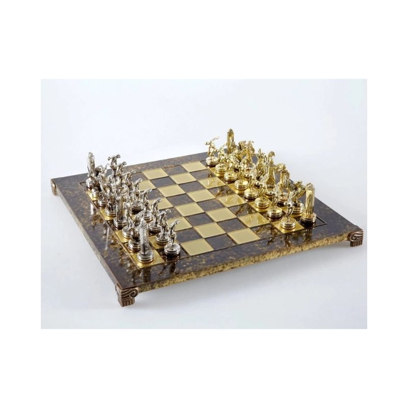 Manopoulos Luxury Handcrafted Discus Thrower Chess Set