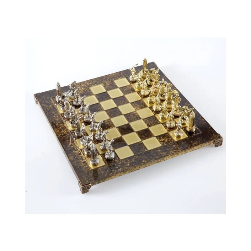 Manopoulos Luxury Handcrafted Discus Thrower Chess Set