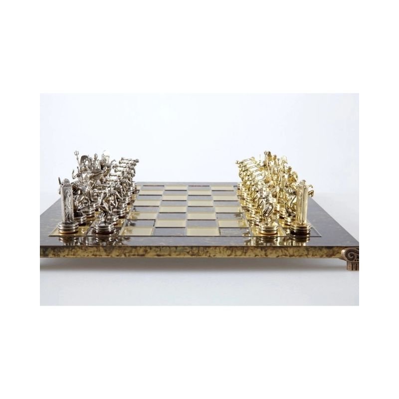 Manopoulos Luxury Handcrafted Discus Thrower Chess Set
