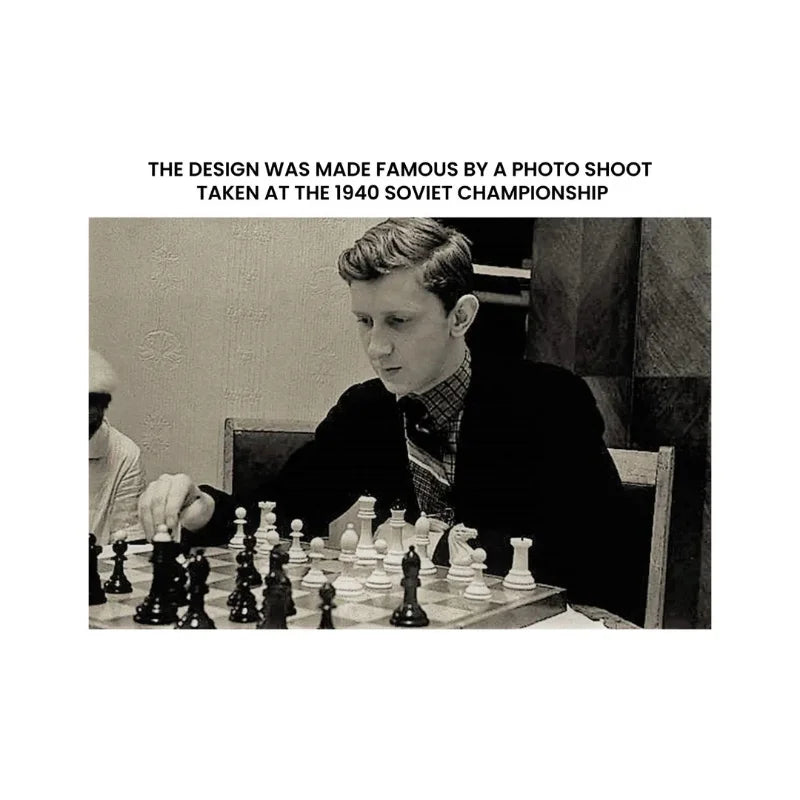 Chess Bazaar Reproduction 1940 Soviet Club Chess Pieces