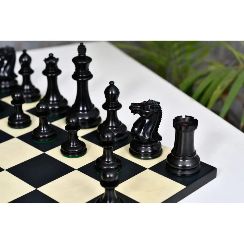 Chess Bazaar 1849 Original Staunton Pattern Triple Weighted Chess Pieces