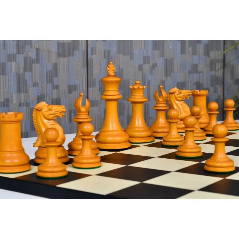 Chess Bazaar 1849 Original Staunton Pattern Triple Weighted Chess Pieces