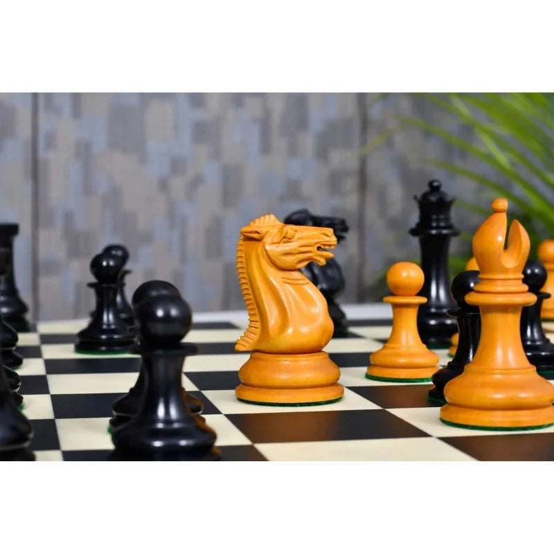 Chess Bazaar 1849 Original Staunton Pattern Triple Weighted Chess Pieces