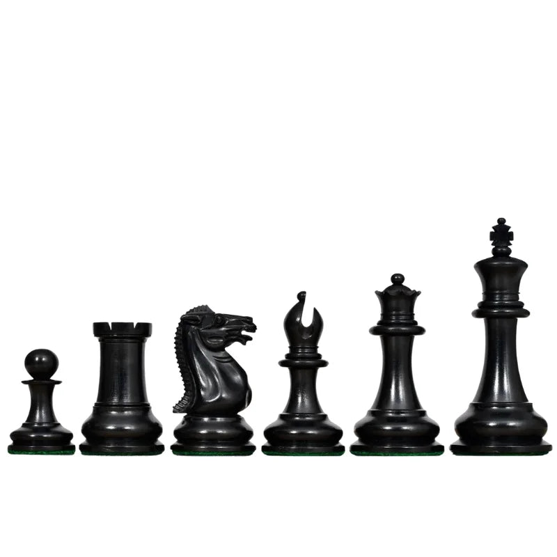 Chess Bazaar 1849 Original Staunton Pattern Triple Weighted Chess Pieces