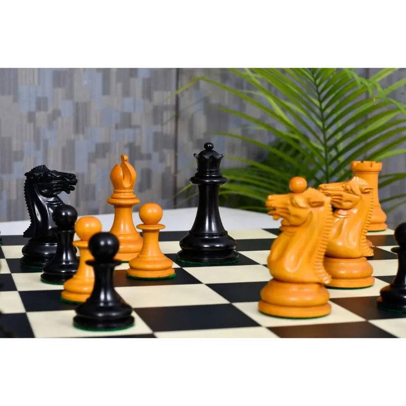 Chess Bazaar 1849 Original Staunton Pattern Triple Weighted Chess Pieces