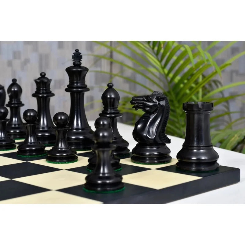 Chess Bazaar 1849 Original Staunton Pattern Triple Weighted Chess Pieces