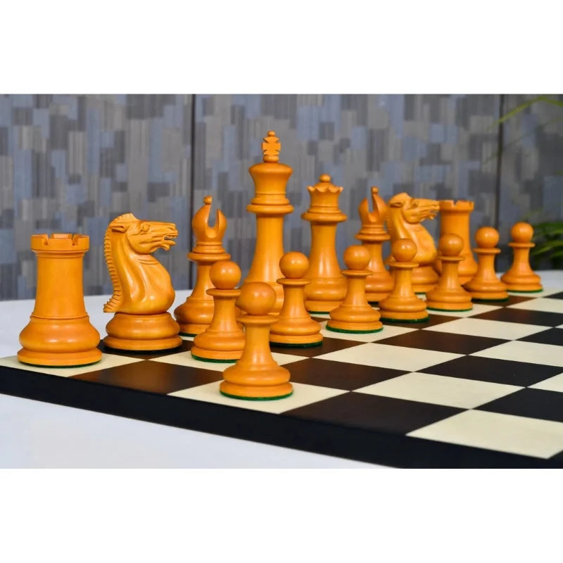 Chess Bazaar 1849 Original Staunton Pattern Triple Weighted Chess Pieces