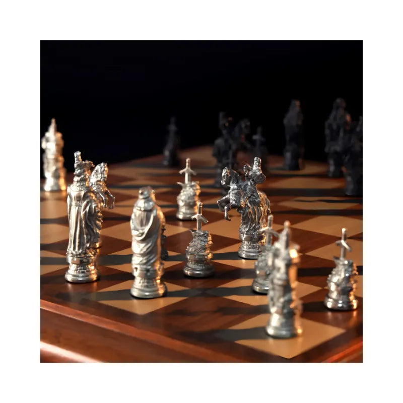 Royal Selangor Camelot Chess Set
