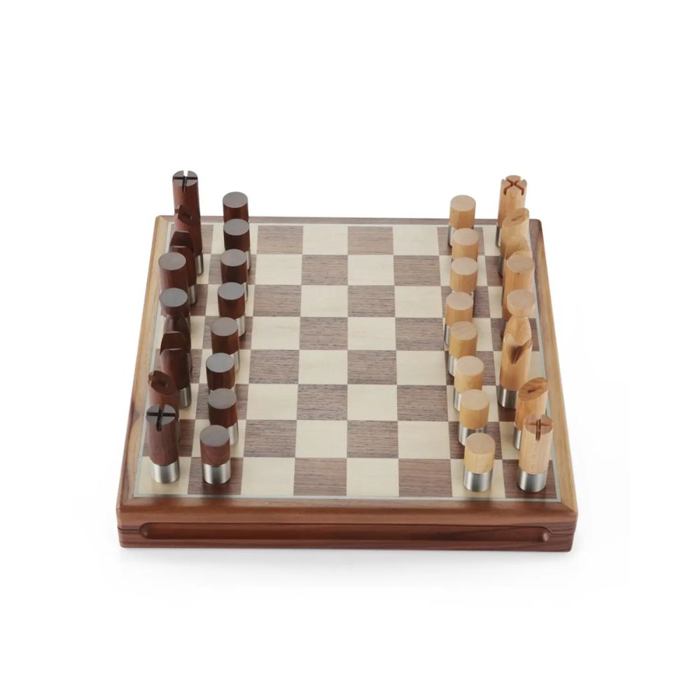 Royal Selangor Modernist (Western) Chess Set