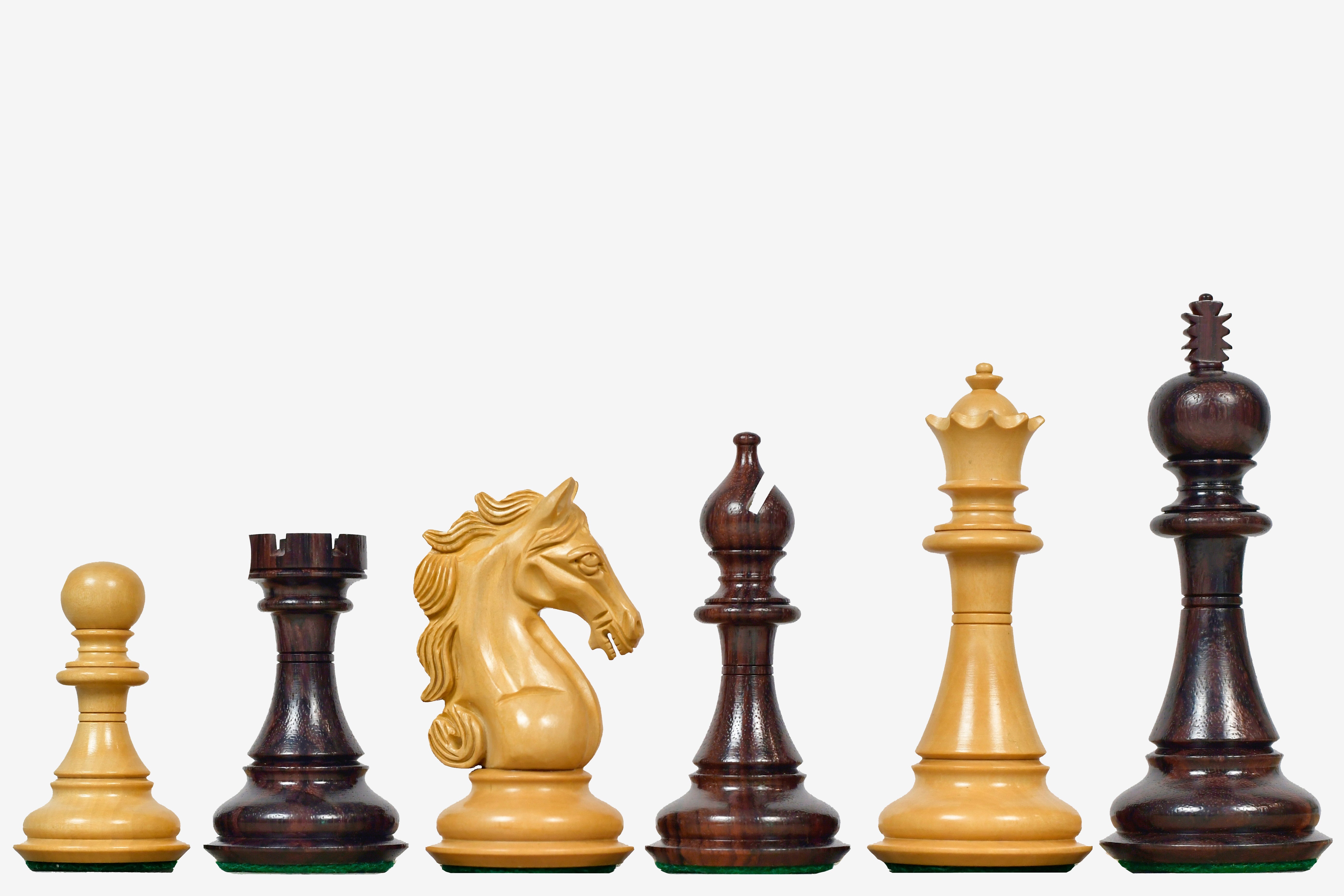 Sterling Chess Shera Series Staunton V2.0 Rosewood 115mm chess pieces