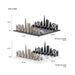 Skyline Chess Stainless Steel London Edition -Dimensions