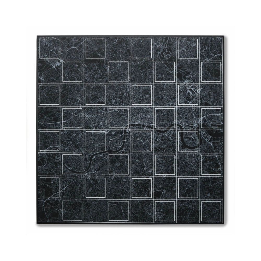 Skyline Chess Stainless Steel London Edition - City Map Board