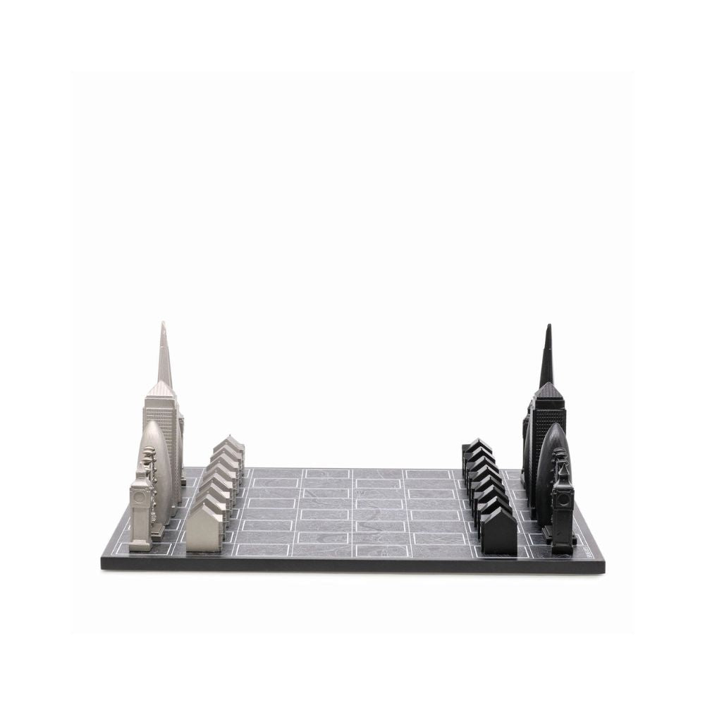 Skyline Chess Stainless Steel London Edition - City Map 3