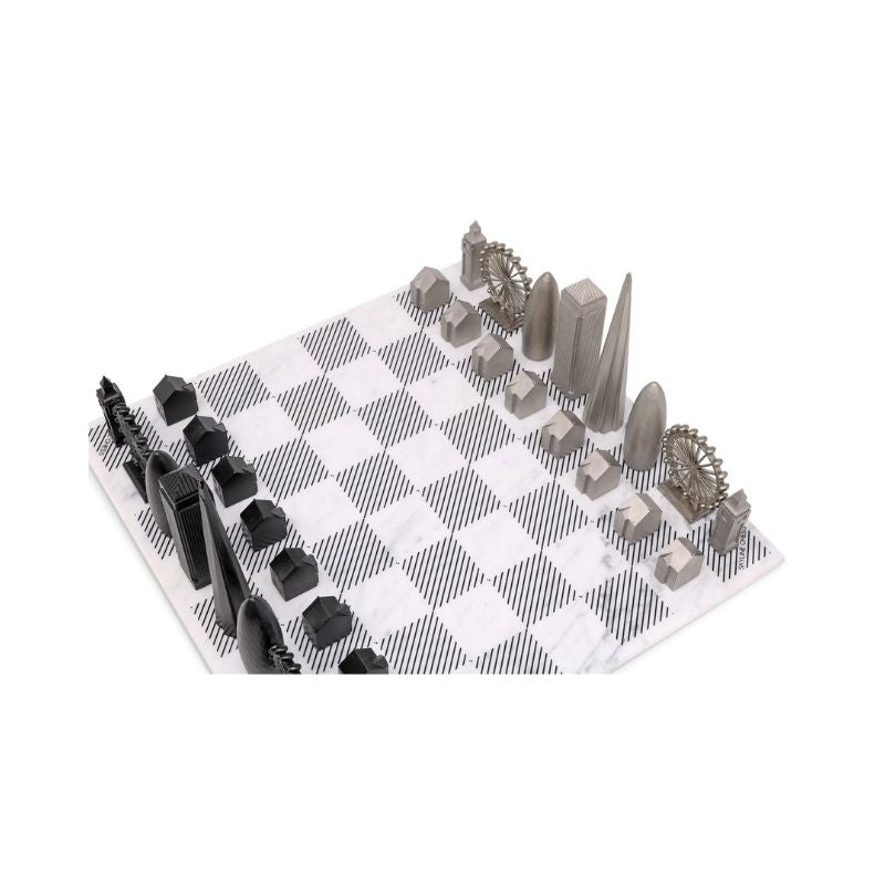 Skyline Chess Stainless Steel London Edition