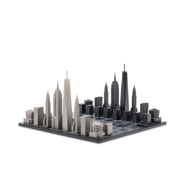 Skyline Chess Stainless Steel New York Edition - City Map 1