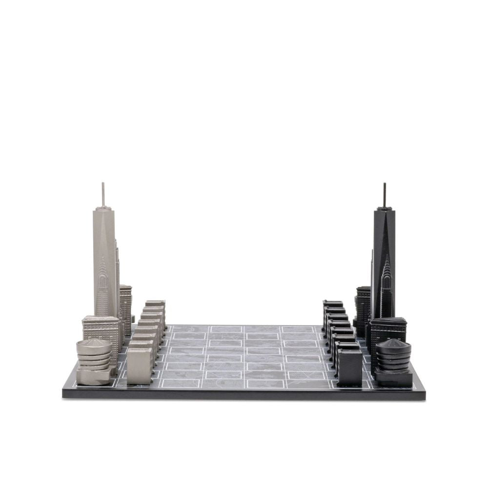 Skyline Chess Stainless Steel New York Edition - City Map 3