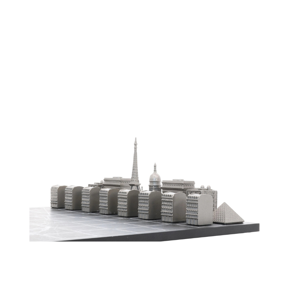 Skyline Chess Stainless Steel Paris Edition