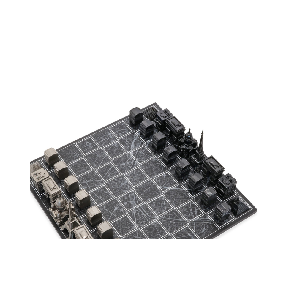 Skyline Chess Stainless Steel Paris Edition