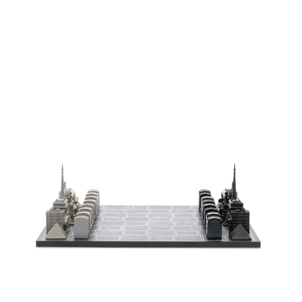 Skyline Chess Stainless Steel Paris Edition