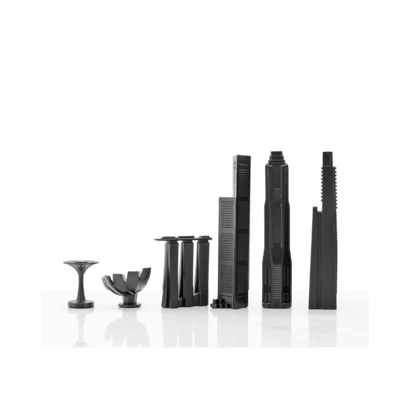 Skyline Chess Stainless Steel Singapore Edition