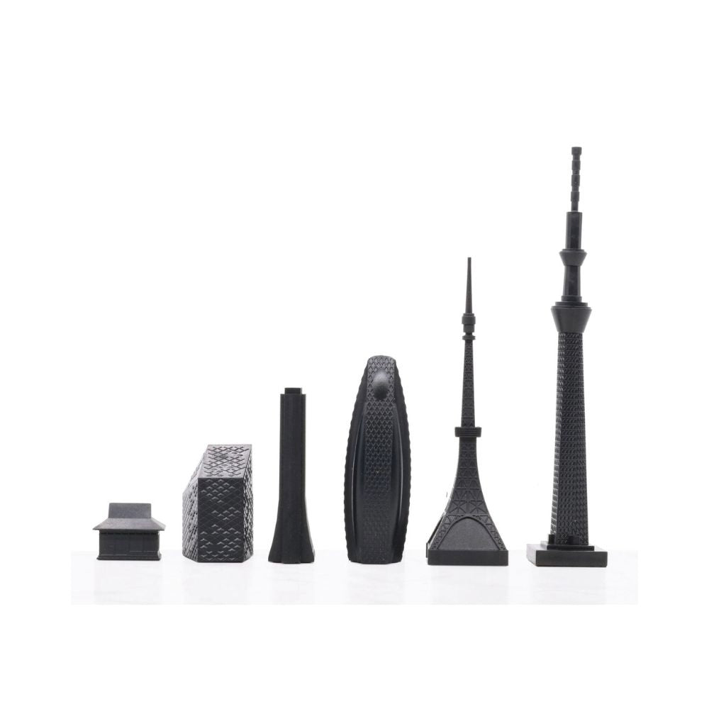 Skyline Chess Tokyo Edition - Chess Pieces 1