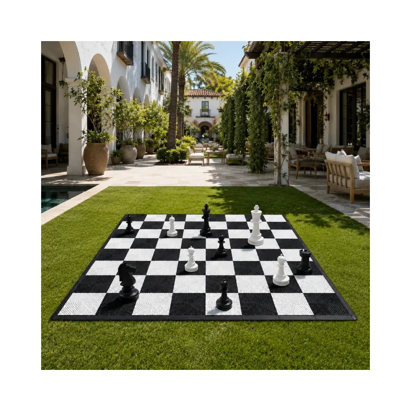 Sterling Chess 2.4m Giant Vinyl Chess Board