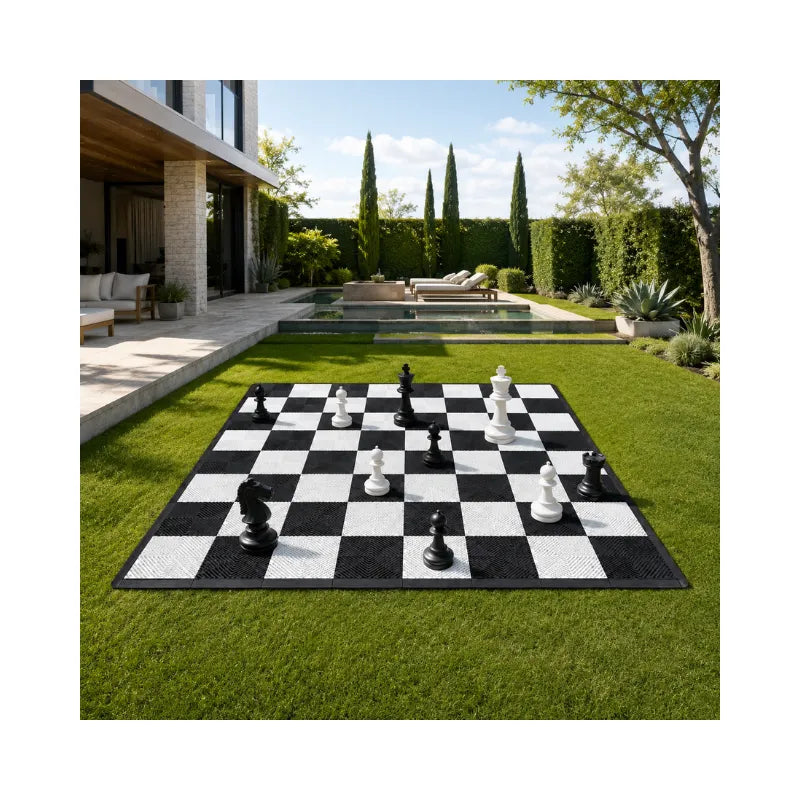 Sterling Chess 2.4m Giant Vinyl Chess Board