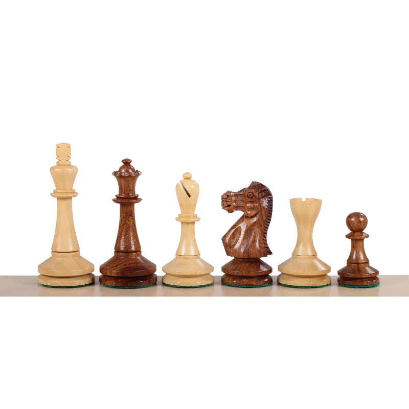 Sunrise Blackmore 100mm Wood Chess Pieces