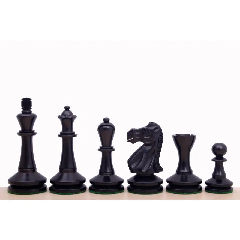 Sunrise Blackmore 100mm Wood Chess Pieces