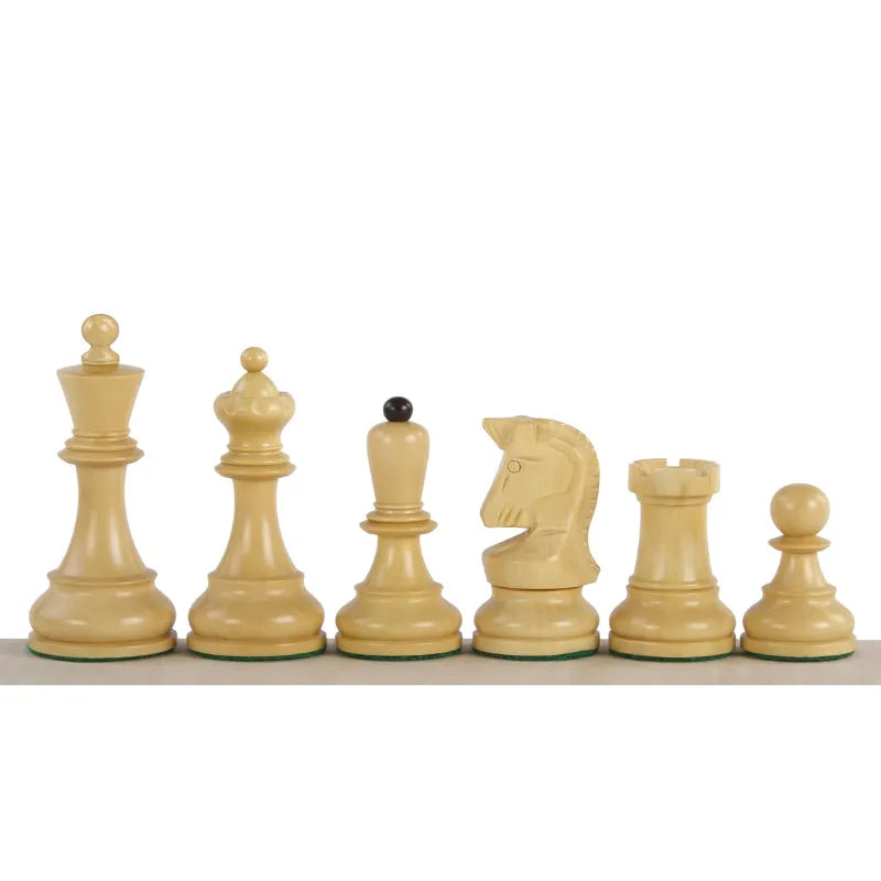 Sunrise Bobby Fischer Dubrovnik 95mm Wood Chess Pieces