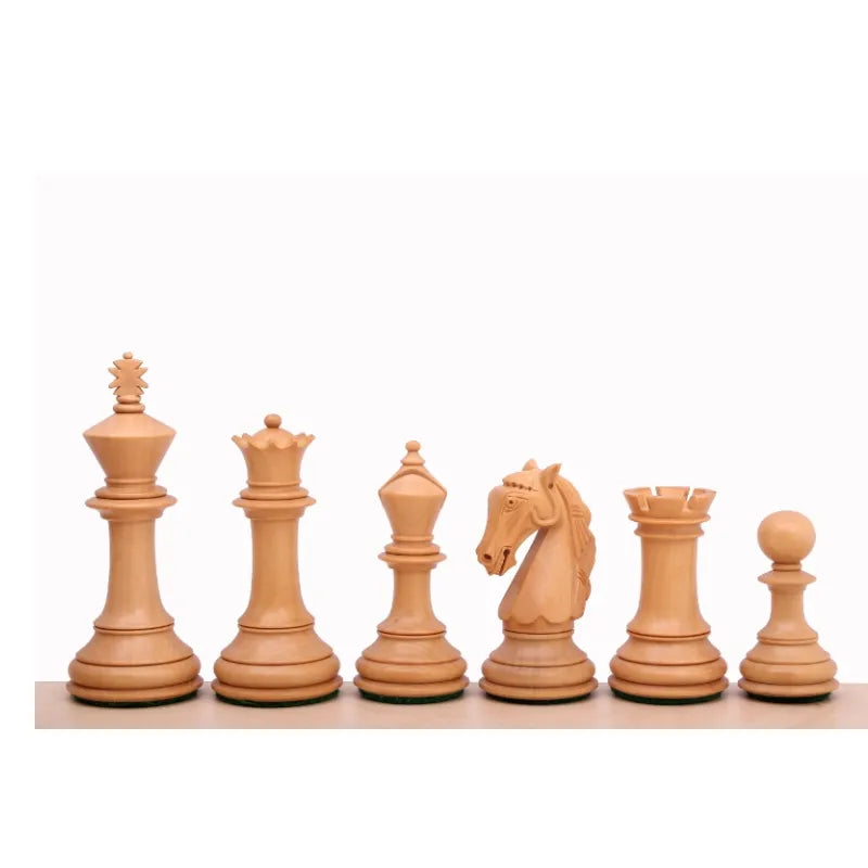 Sunrise Colombian Staunton 100mm Wood Chess Pieces