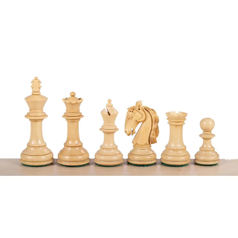 Sunrise Colombian Staunton 100mm Wood Chess Pieces