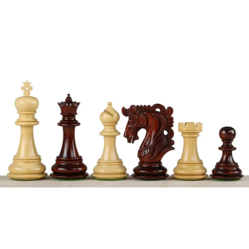 Sunrise Exclusive Alexander 10cm Wood Chess Pieces