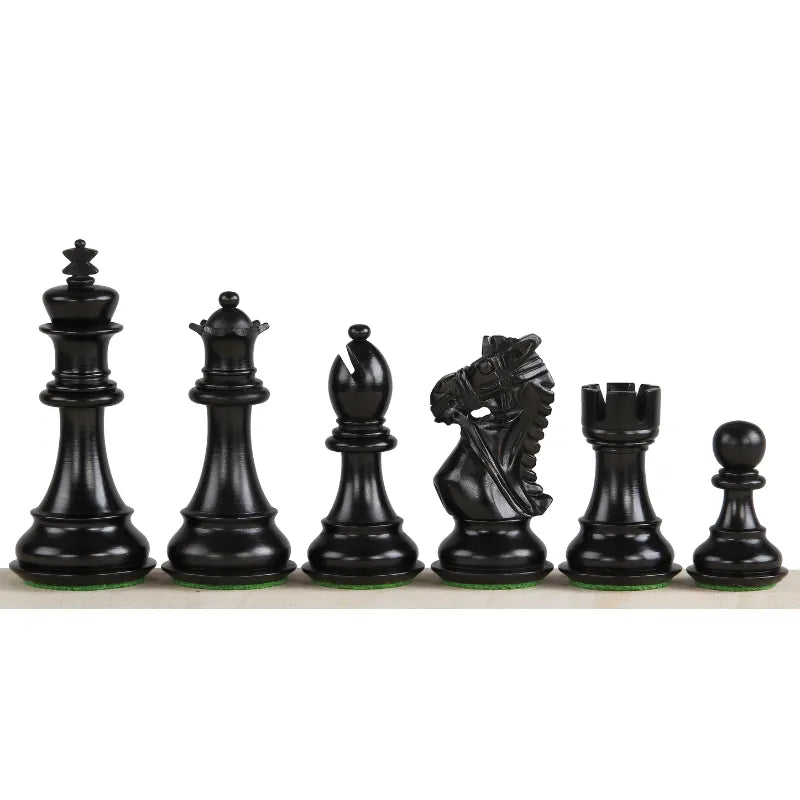 Sunrise Kings Bridle 95mm Wood Chess Pieces