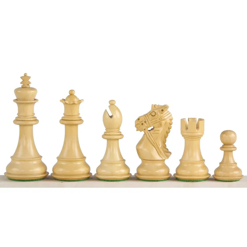 Sunrise Kings Bridle 95mm Wood Chess Pieces