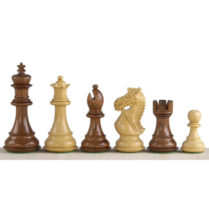 Sunrise Kings Bridle 95mm Wood Chess Pieces