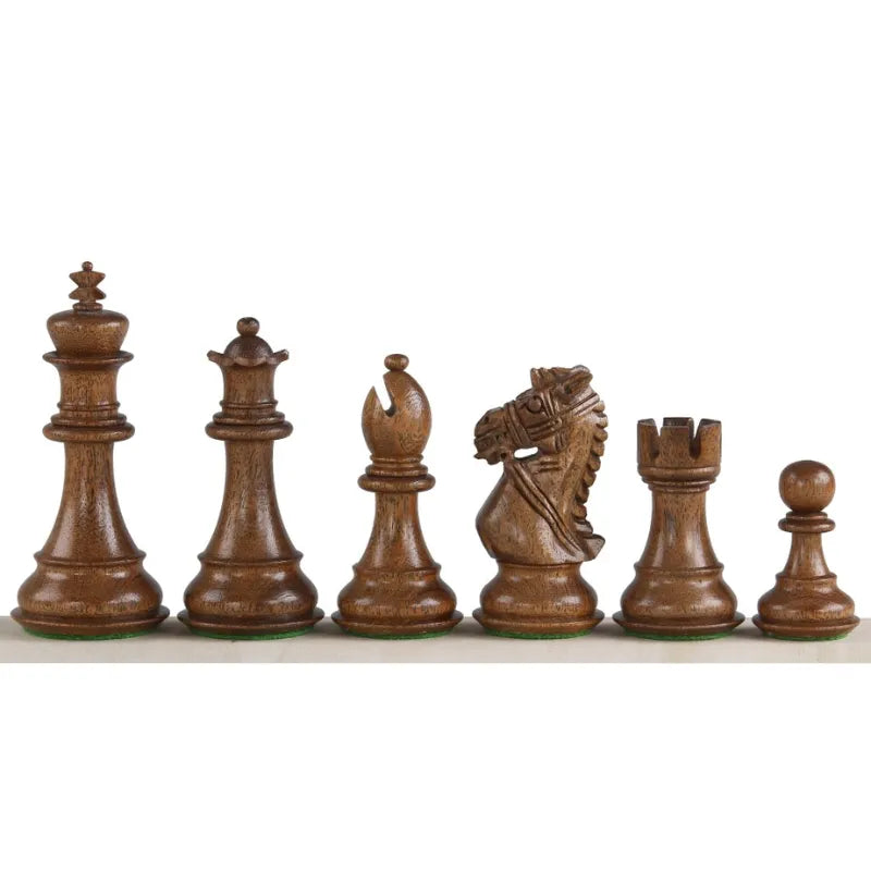 Sunrise Kings Bridle 95mm Wood Chess Pieces