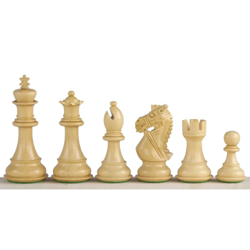 Sunrise Kings Bridle 95mm Wood Chess Pieces