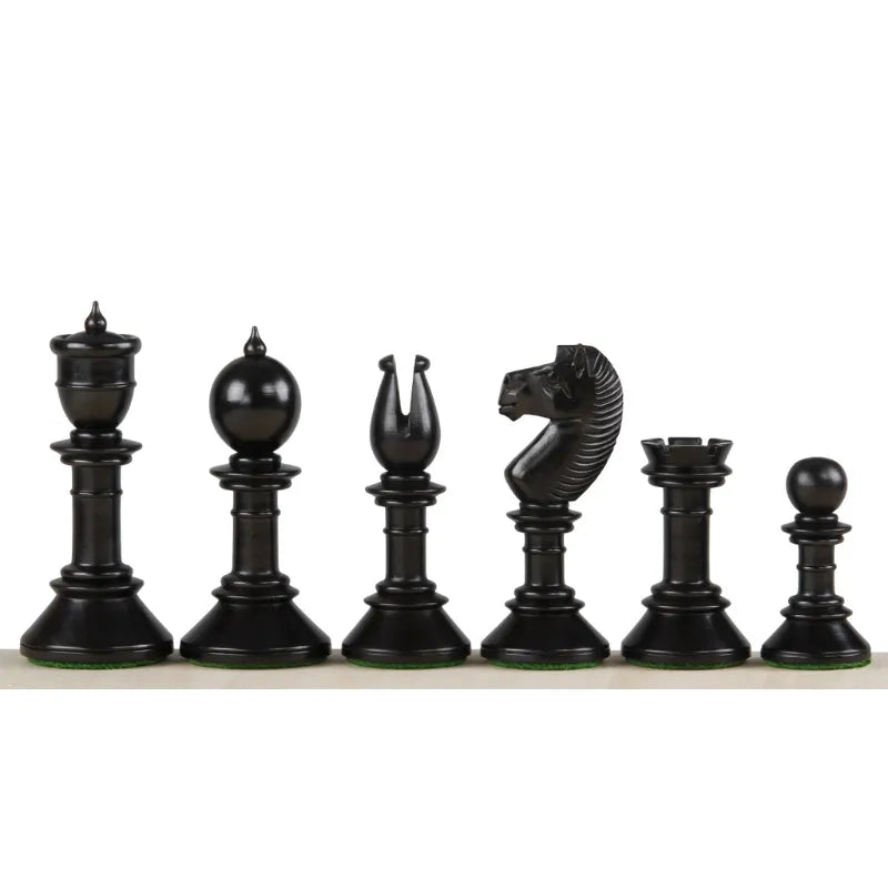 Sunrise Northern Upright 100mm Wood Chess Pieces