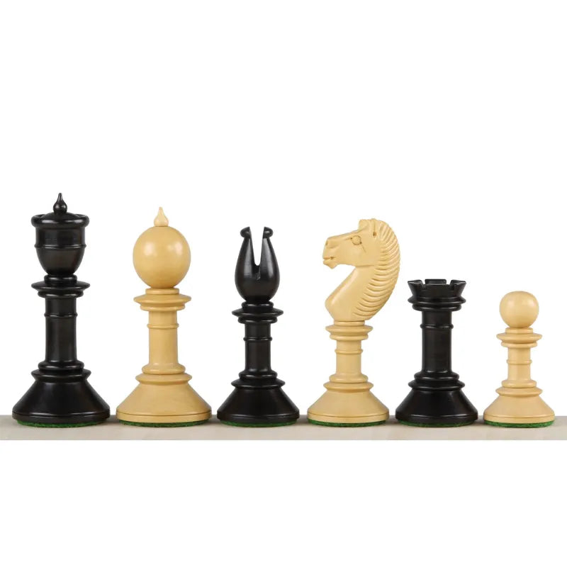 Sunrise Northern Upright 100mm Wood Chess Pieces