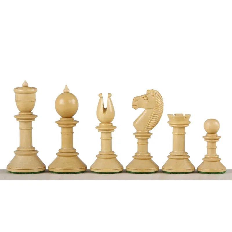 Sunrise Northern Upright 100mm Wood Chess Pieces