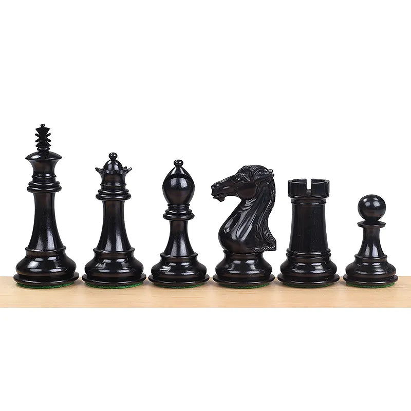 Sunrise Royal Knight 10cm Wood Chess Pieces
