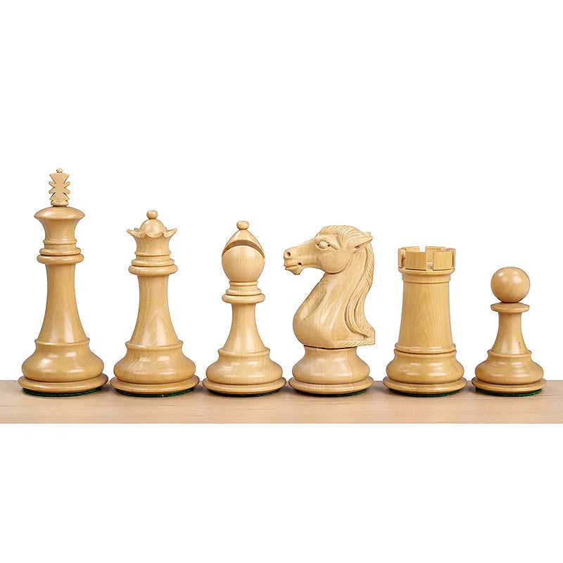Sunrise Royal Knight 10cm Wood Chess Pieces
