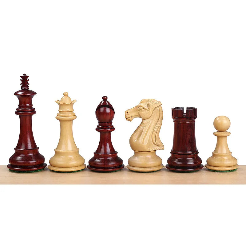 Sunrise Royal Knight 10cm Wood Chess Pieces